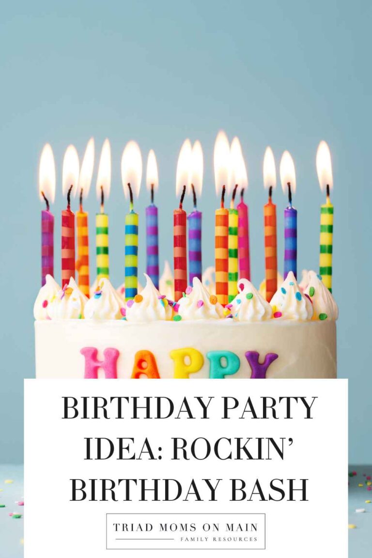 Birthday Party Idea: Rockin’ Birthday Bash