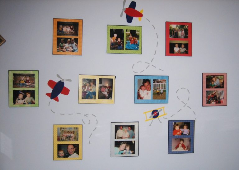 Fun Decorating Idea: Memory Wall