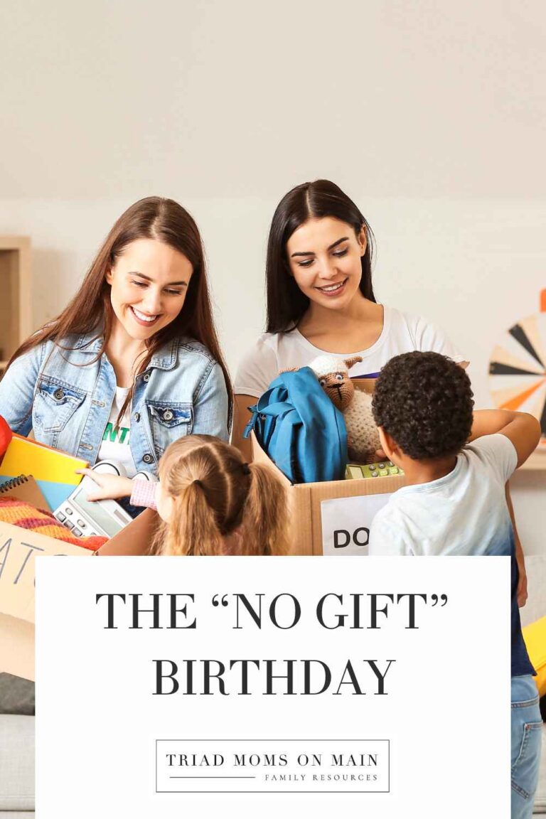 The “No Gift” Birthday
