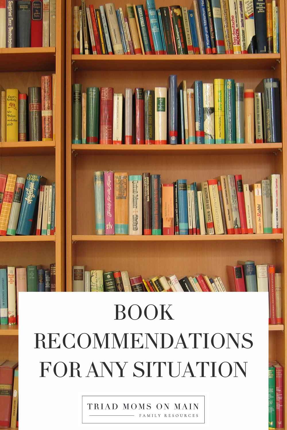 Book Recommendations For Any Situation