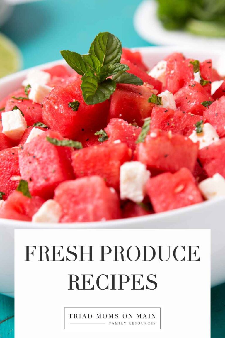 Fresh Produce Recipes