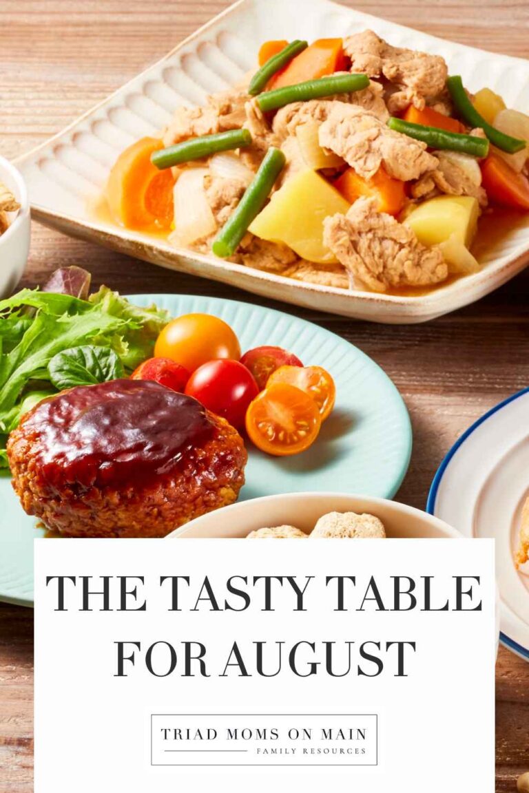 The Tasty Table for August