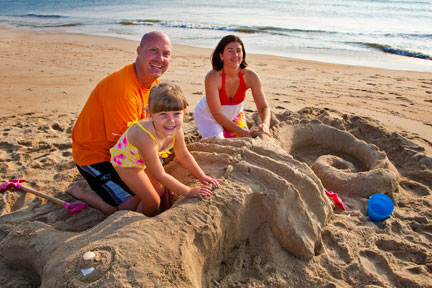 Everybody Knows the Best Sandcastles Are Made in the OBX