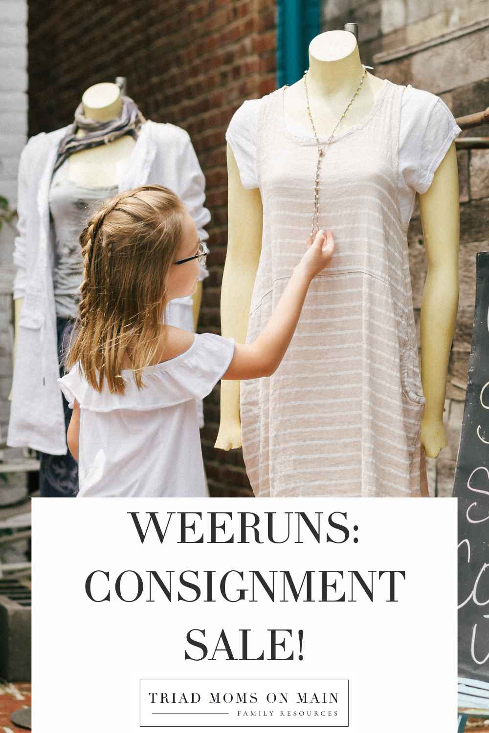 WeeRuns Consignment Sale!