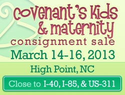 Covenant’s Kids and Maternity Consignment Sale