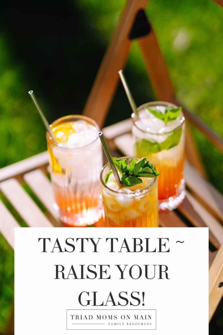 Tasty Table ~ Raise Your Glass!