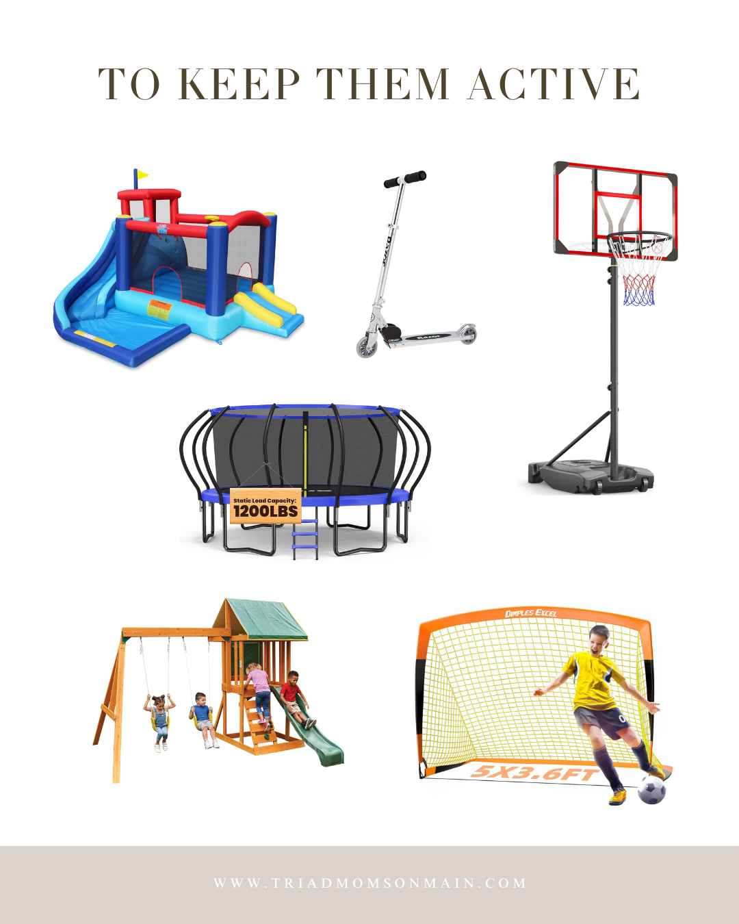 Gift Guide for Kids 4-7 To Keep them Active