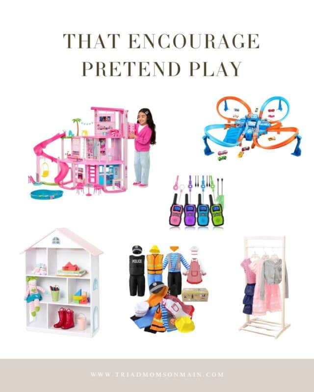 Gift Guide for Kids 4-7 to encourage pretend play