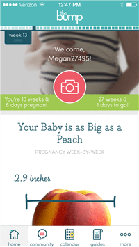 Check out the newest App from The Bump