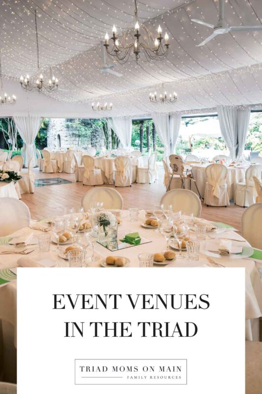 Event Venues in the Triad