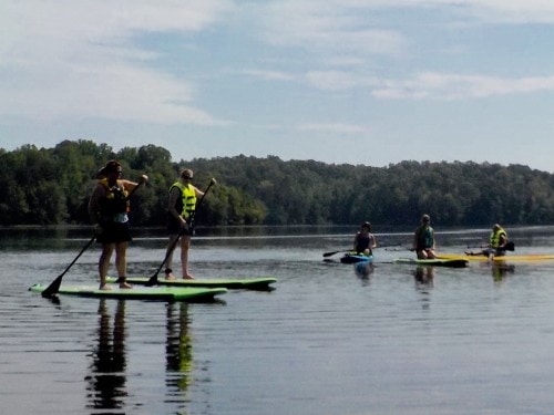 Stand-Up PaddleBoarding with Triad ECO Adventures