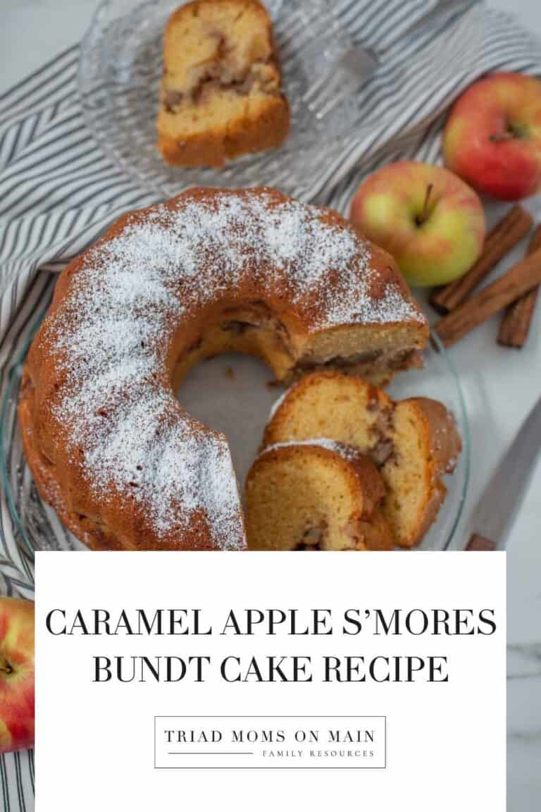 Caramel Apple S'mores Bundt Cake Recipe