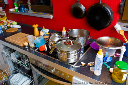 Taming Kitchen Clutter