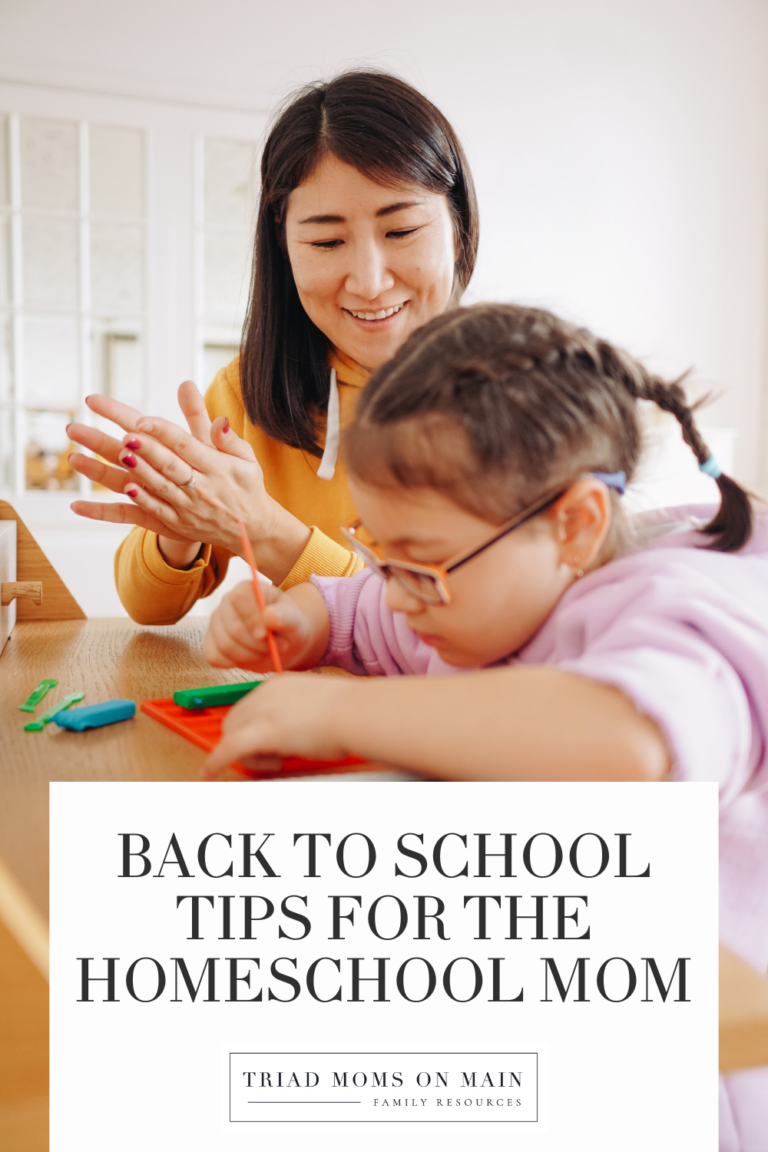 Back-to-School for the Homeschool Mom
