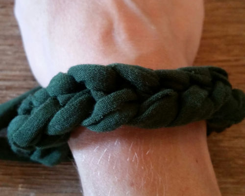 Craft Idea: Jersey Knit Bracelets