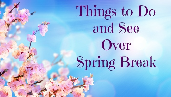 Things to Do and See Over Spring Break