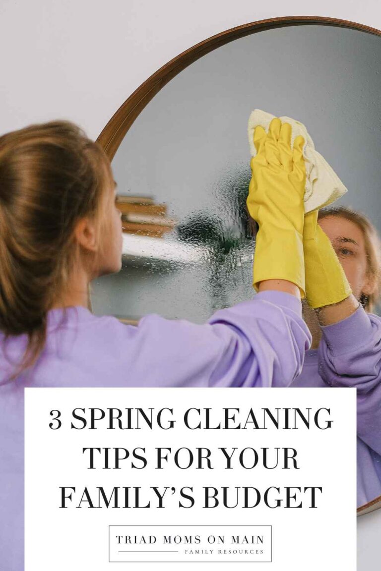 3 Spring Cleaning Tips for Your Family’s Budget