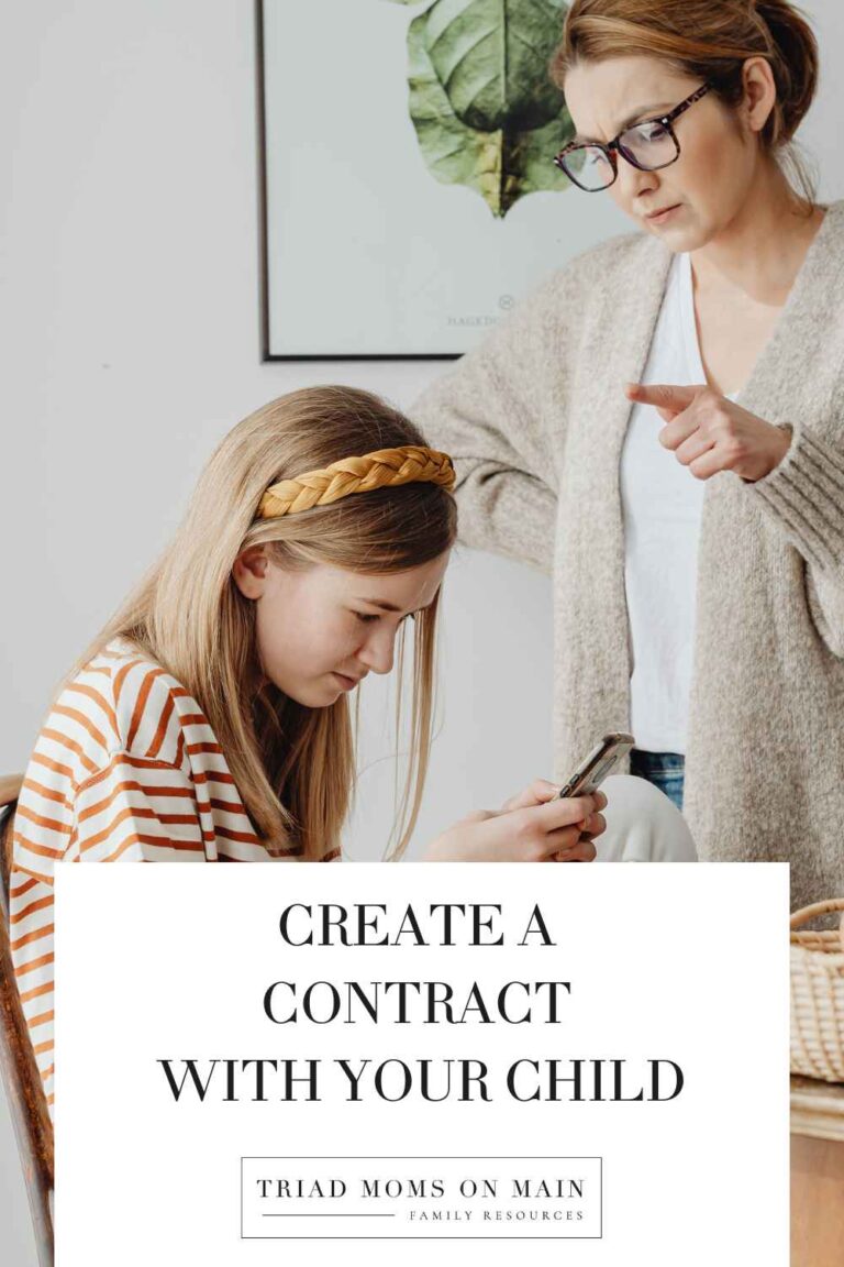 Create a Contract with Your Child