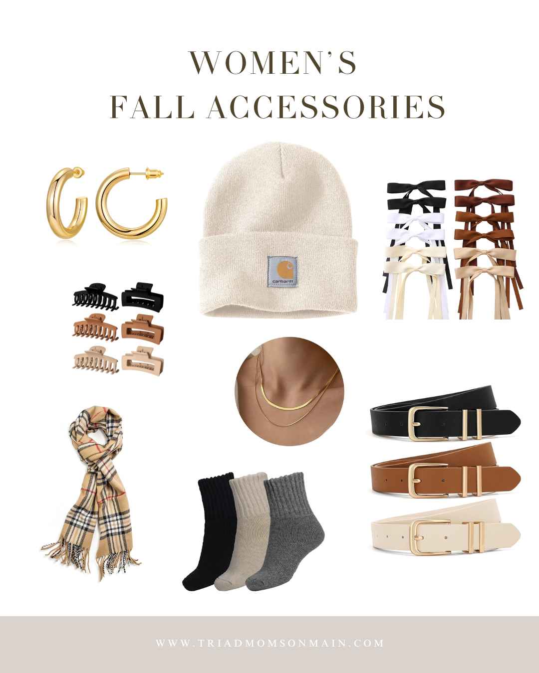 Women's Fall Accessories Ideas