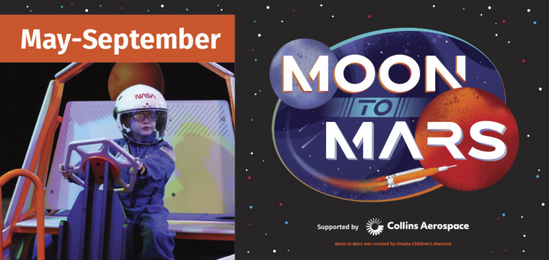 Photo Credit: Kaleideum Moon to Mars Exhibit