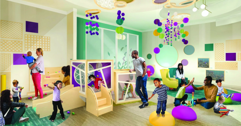 Kaleideum Exhibits: Little Learners