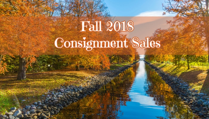 Triad Area Fall Consignment Sales 2018