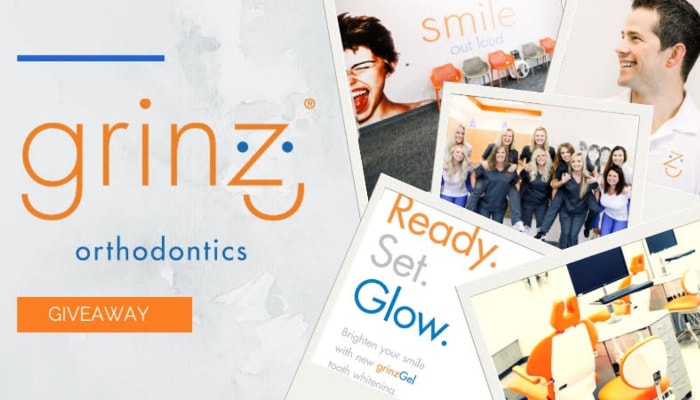 Win a Custom Whitening Kit from Grinz Orthodontics!
