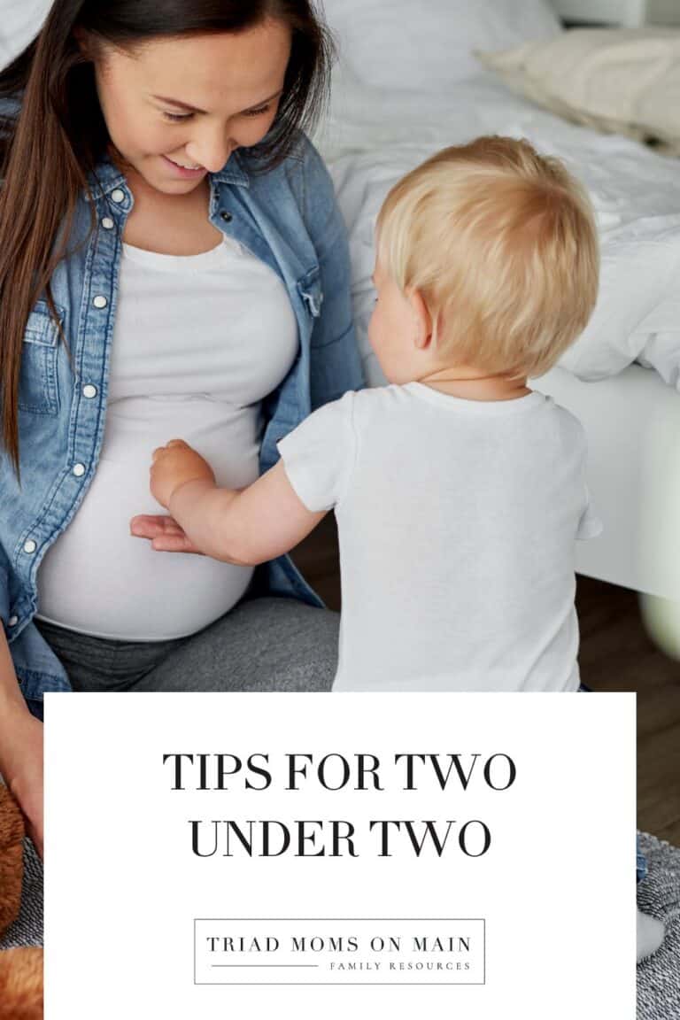 Tips for Two Under Two