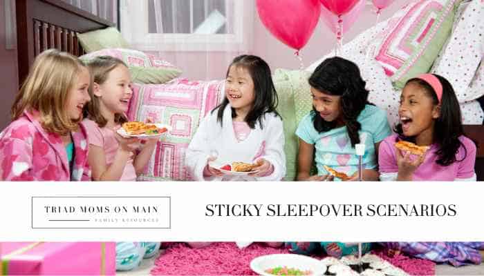 Sticky Sleepover Scenarios