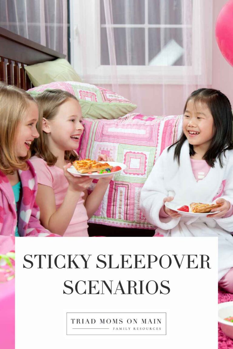 Sticky Sleepover Scenarios