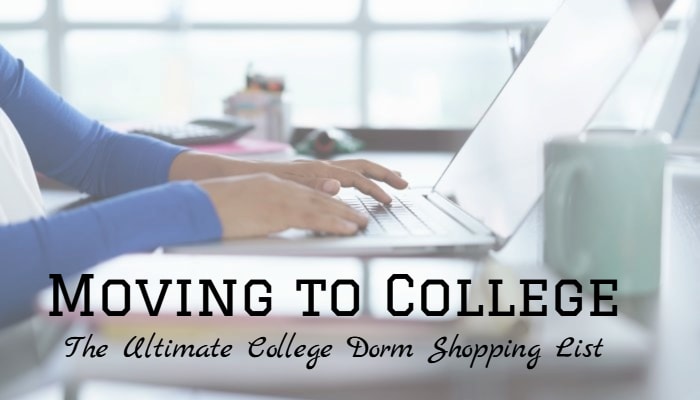 The Ultimate College Dorm Shopping List