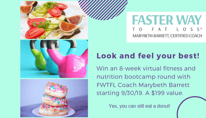 Win a FREE 8-Week Session with FASTer Way Fitness & Nutrition
