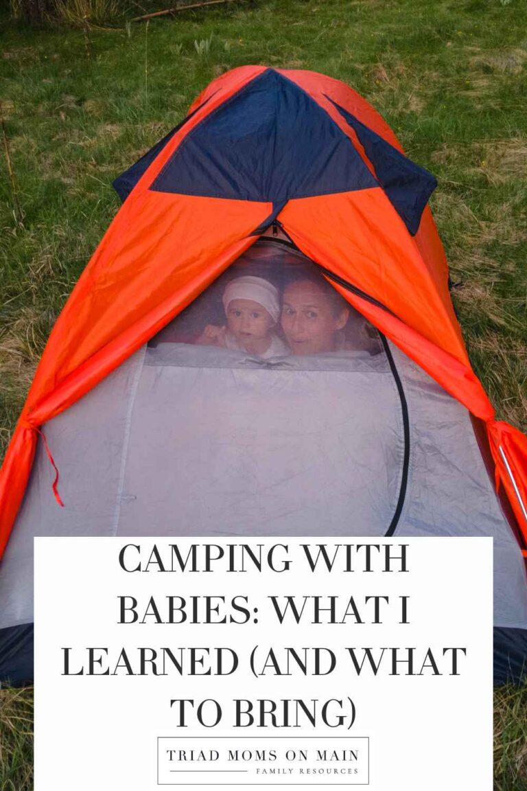 Camping with Babies: What I Learned (and What to Bring)