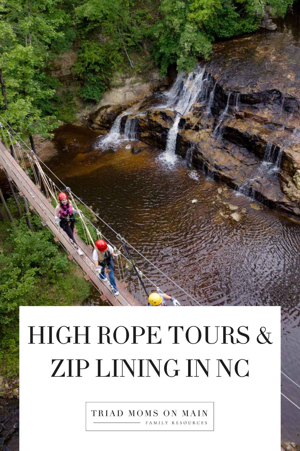 High Rope Tours & Zip Lining in NC