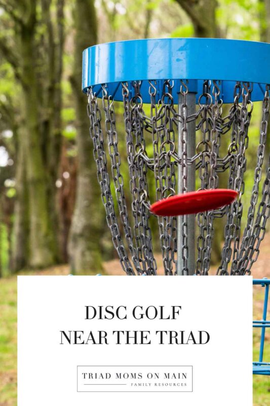 Disc Golf Near the Triad
