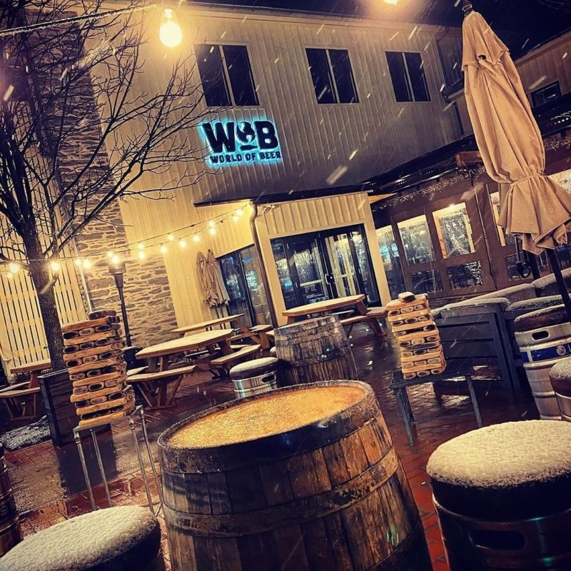 World of Beer Outdoor Dining in the Triad