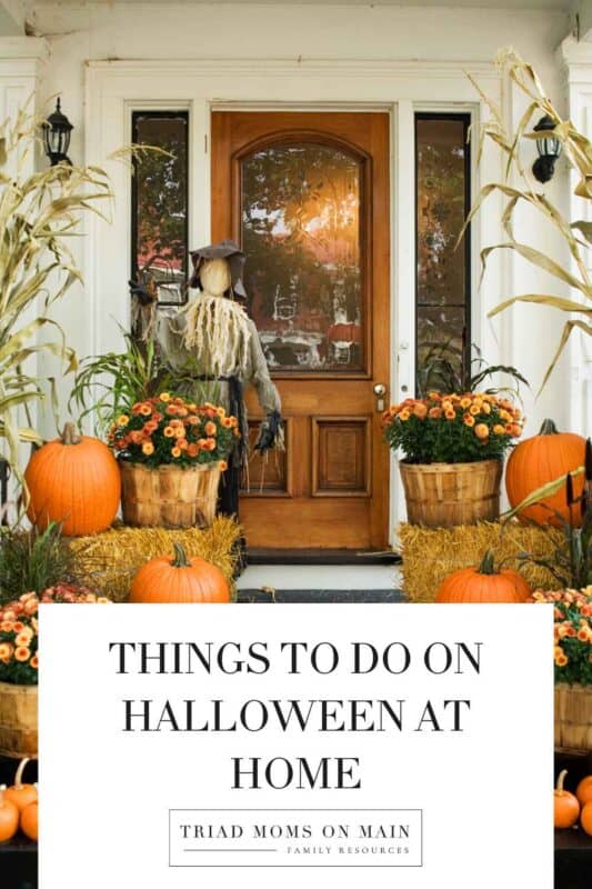 things to do on halloween at home