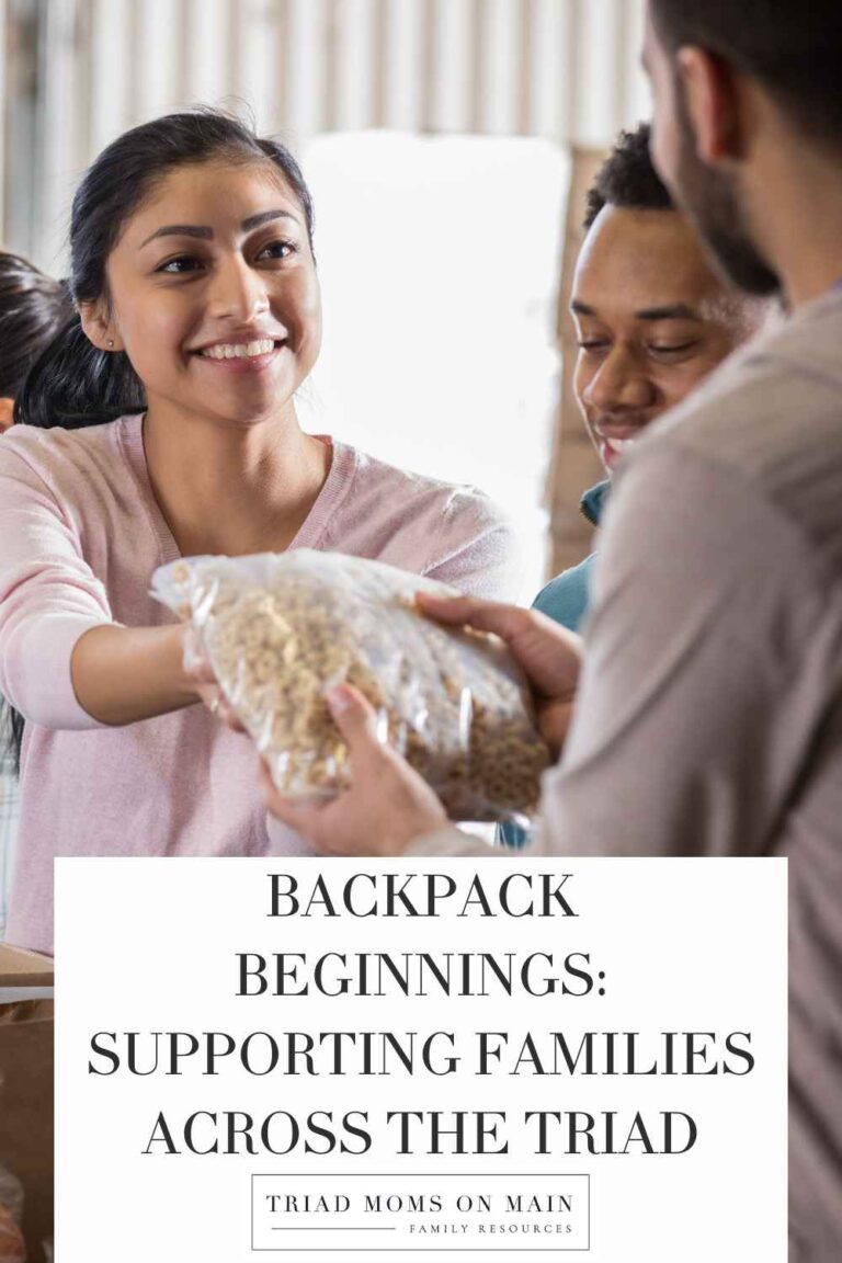 BackPack Beginnings: Supporting Families Across the Triad