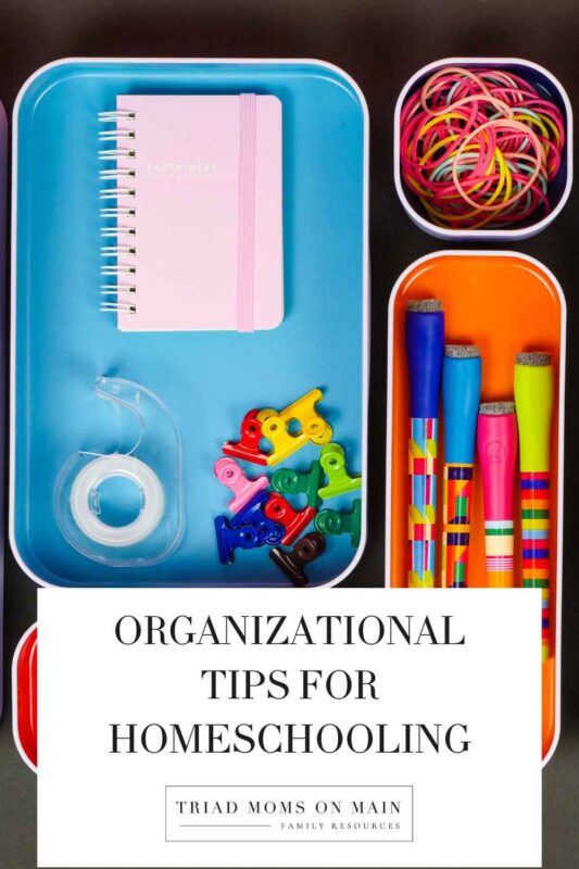 Organizational Tips for Homeschooling