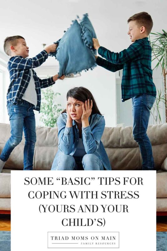 Some “Basic” Tips for Coping with Stress (Yours and Your Child’s)