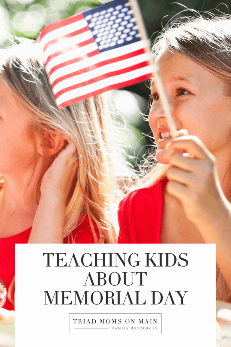 Teaching kids about Memorial Day