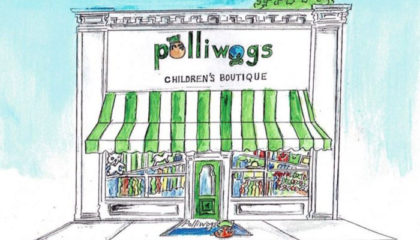 Win a $100 Polliwogs’ Gift Card + $25 Monogramming Provided by Hilda Rose Designs