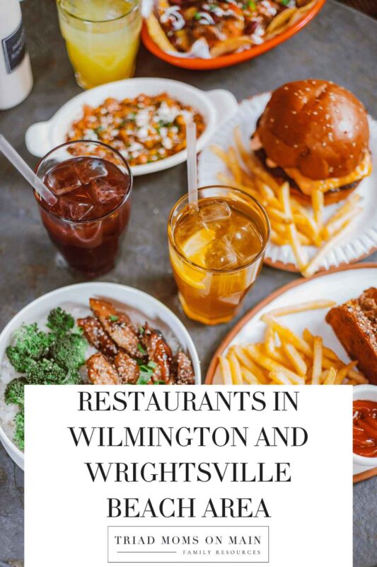 restaurants in Wilmington and Wrightsville Beach Area