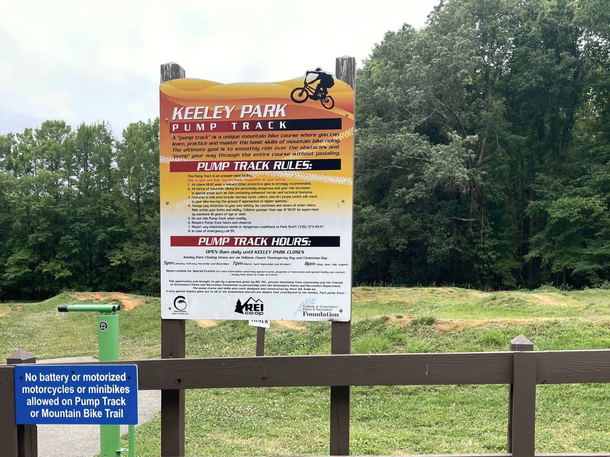 Pump Track Keeley Park McLeansville, NC