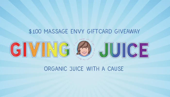 Win a $100 Massage Envy Gift Card from Giving Juice!
