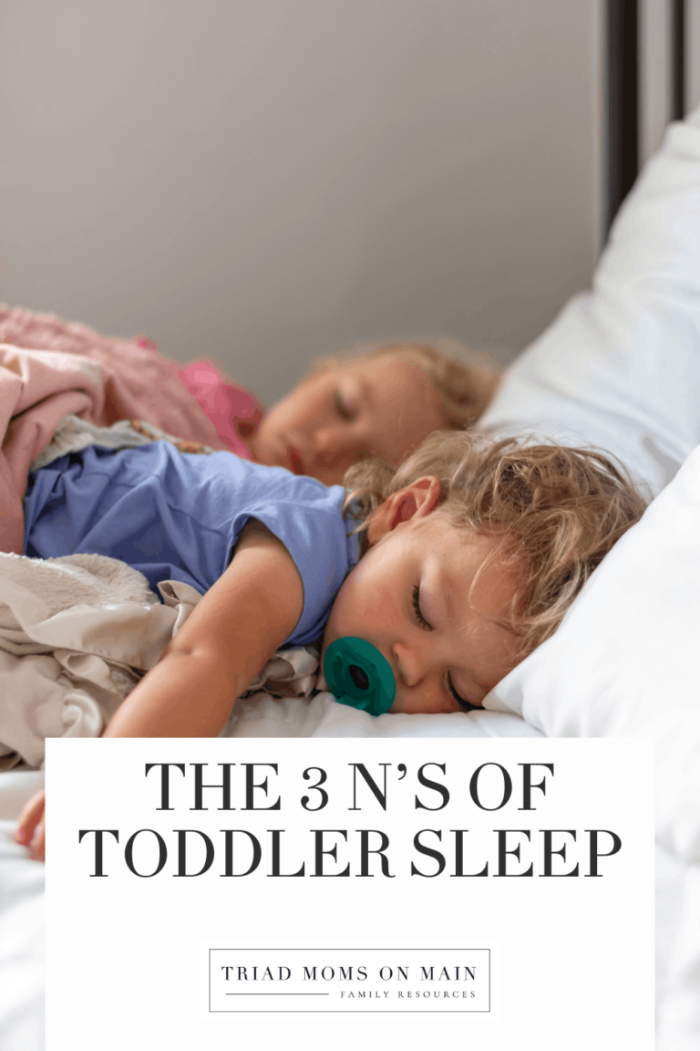 Three Ns of Toddler Sleep: Naps, Nightmares, Night Terrors