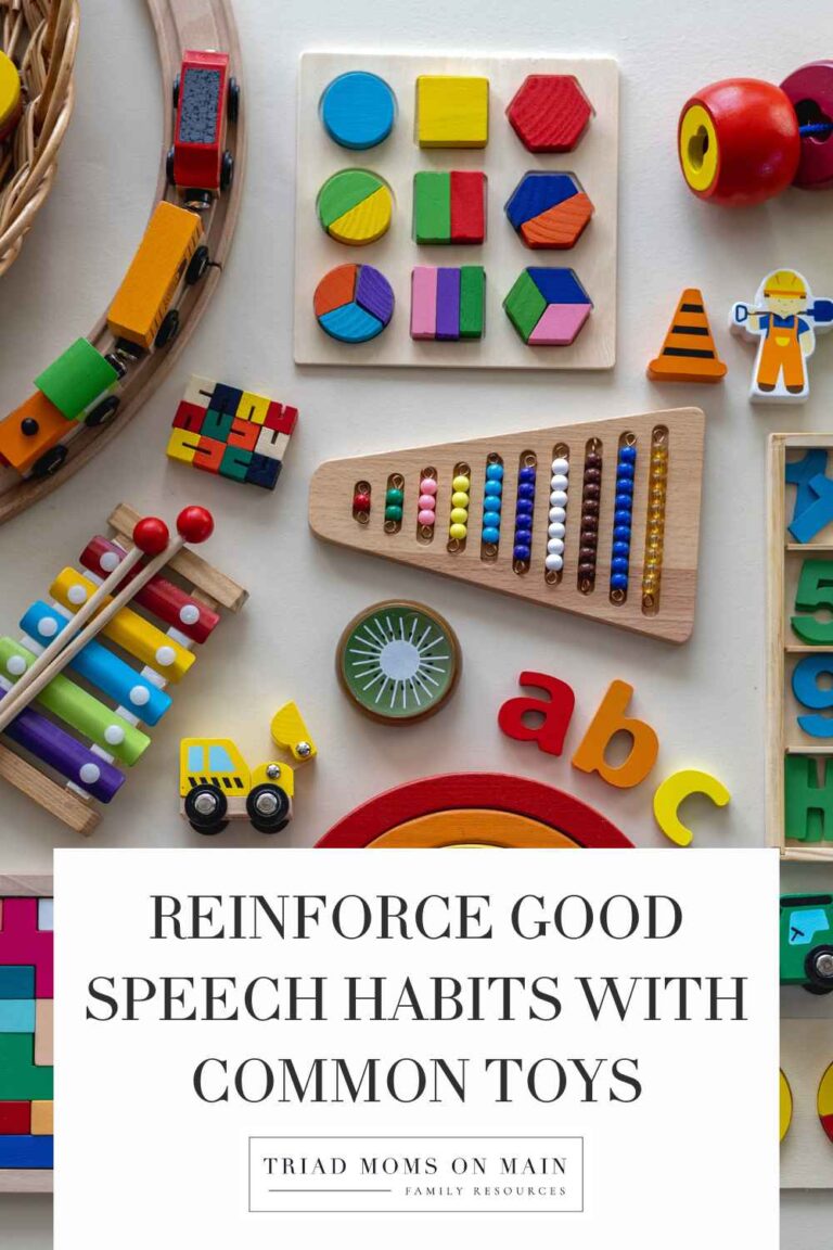 Reinforce Good Speech Habits with Common Toys