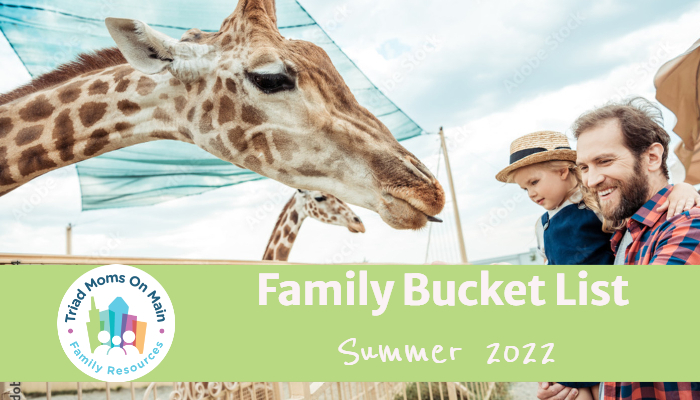Summer 2022: Family Bucket List