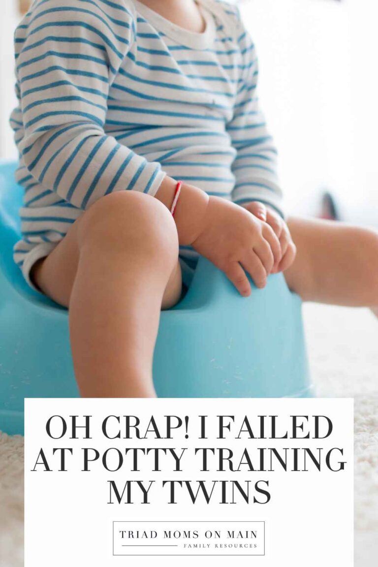 Oh Crap! I Failed at Potty Training My Twins