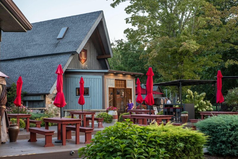 JOLO Winery and Vineyard Entrance in Pilot Mountain, NC 
